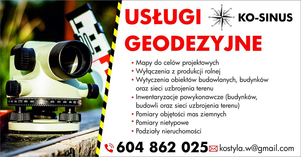 Usługi geodezyjne Lublin, Geodeta Lublin Lubelskie, Geodezja, Mapy