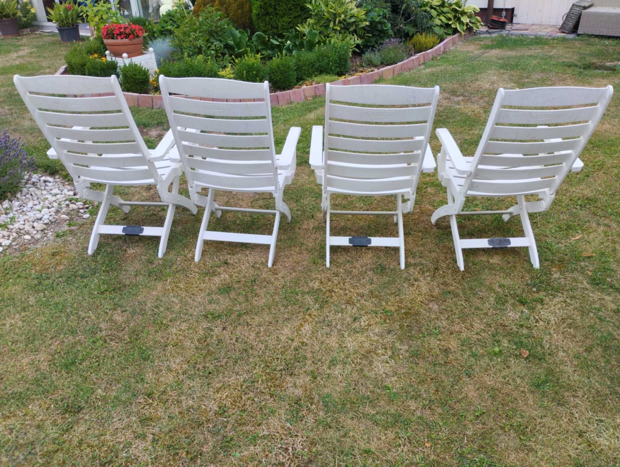 Kettler Caribic komplet 4 szt. krzesło ogrodowe leżak fotel