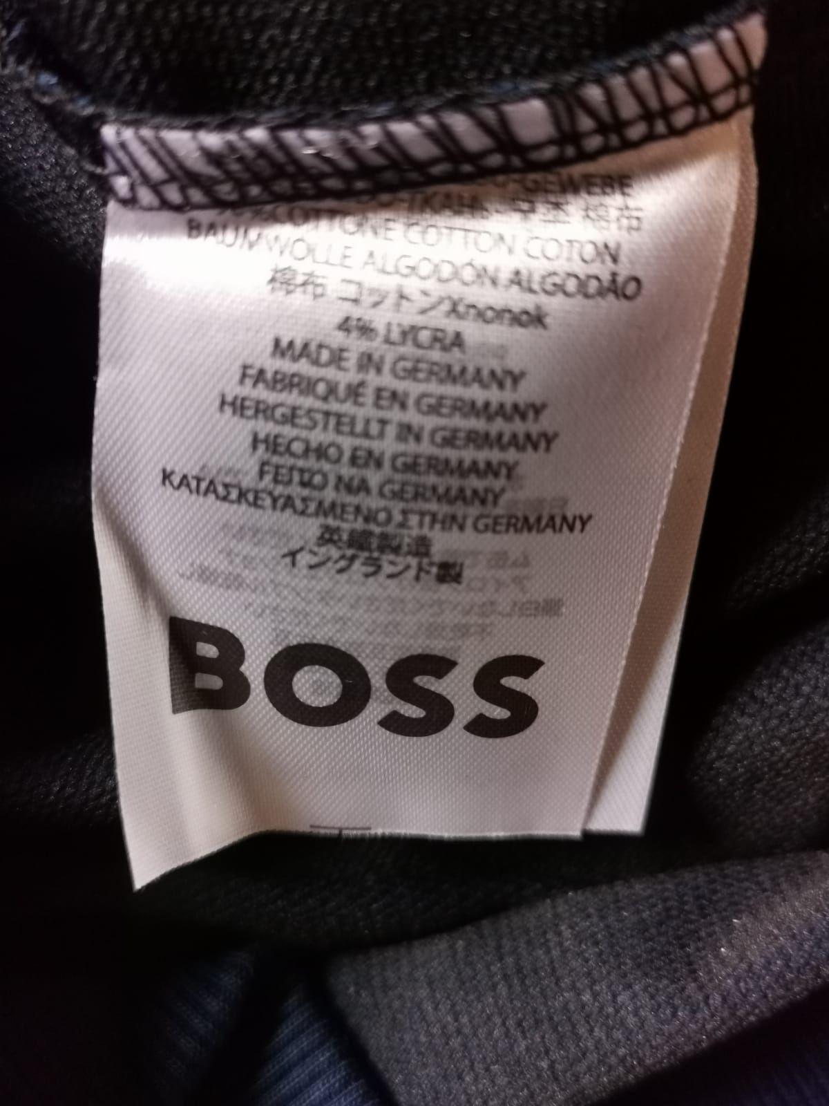 Bluzy męskie bawelniane Hugo Boss