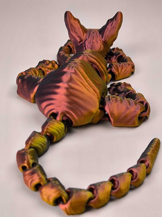 Розпродаж! Магічний 3D кіт сфінкс 32см із переливчастим ефектом