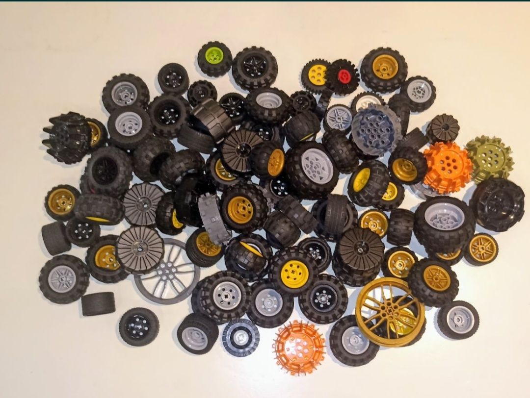 LEGO Technic mix duże koła kółka 0,5kg