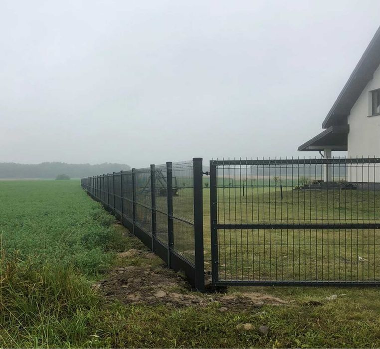 Ogrodzenie panelowe 153 fi4 - Cena z montażem