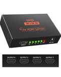 Splitter rozdzielacz HDMI 1x4 4K*2K ultra HD 4K