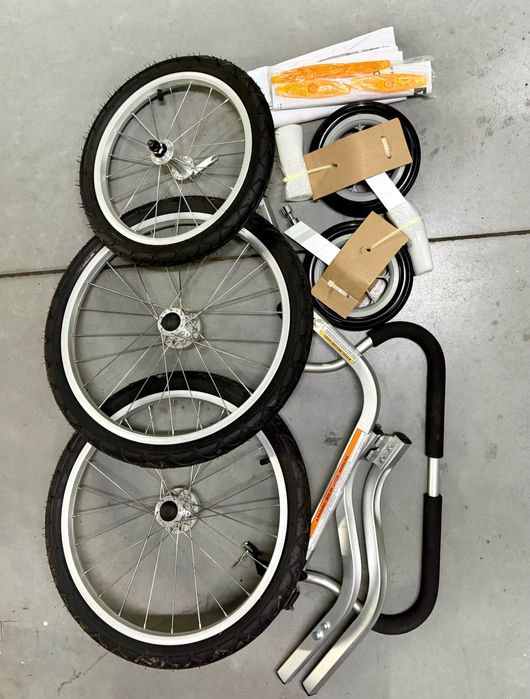 Przyczepka rowerowa, wózek (komplet) -  Thule Chariot Cougar