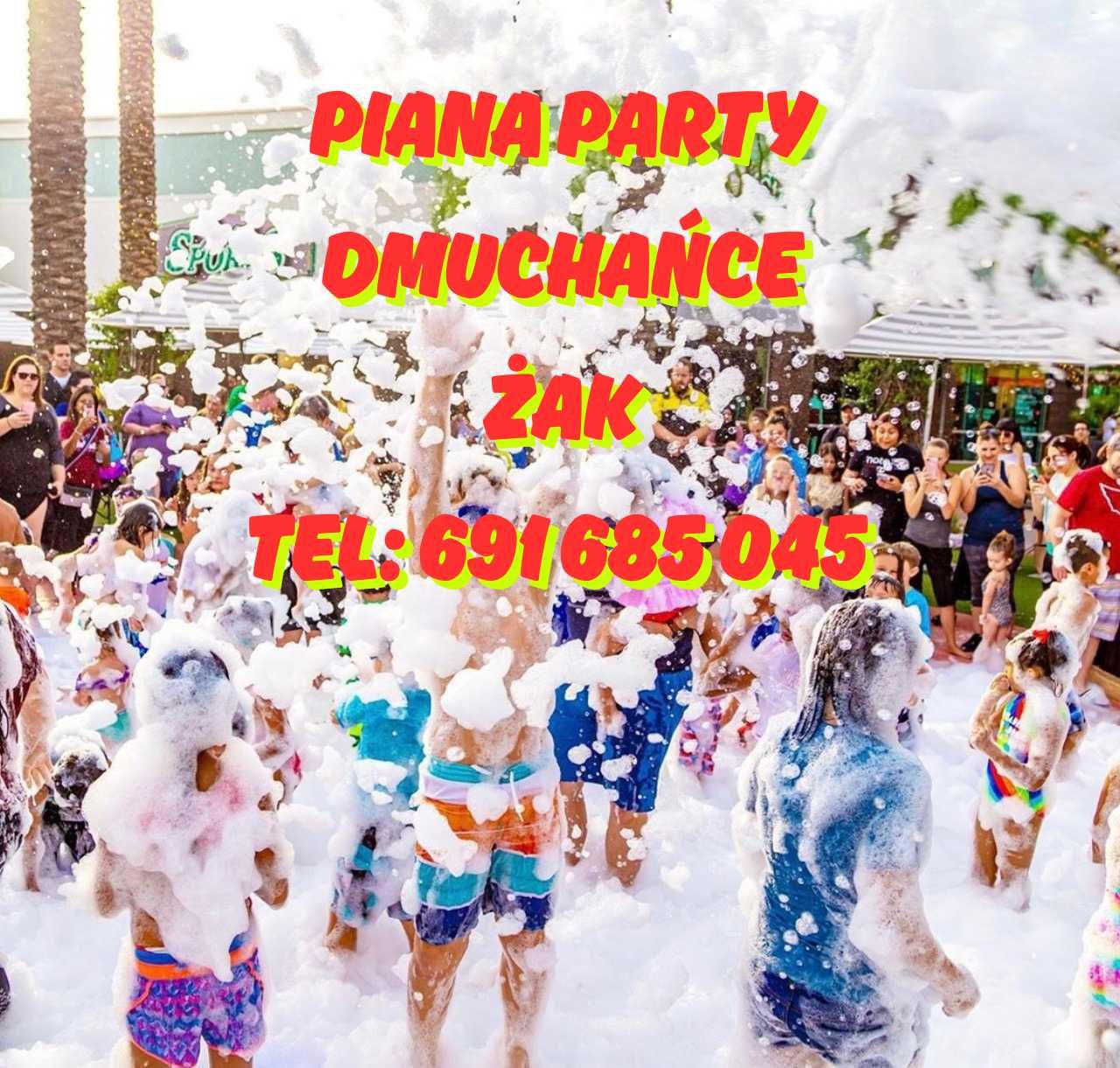 WYNAJEM Dmuchańców PIANA PARTY Wynajem Zjeżdżalni Dmuchańce Wata
