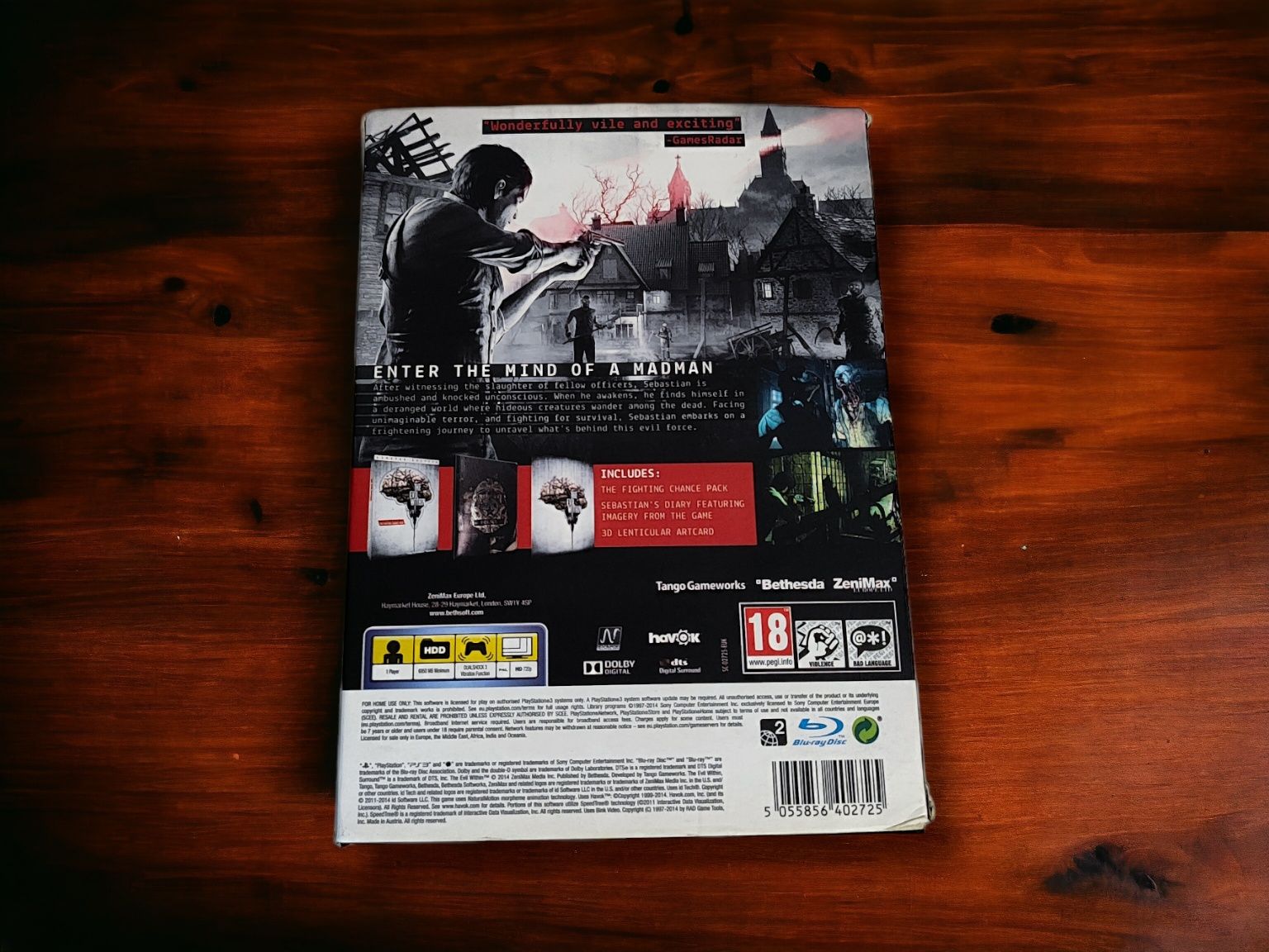 PS3 Evil Within Limited Edition Playstation 3 ps 3