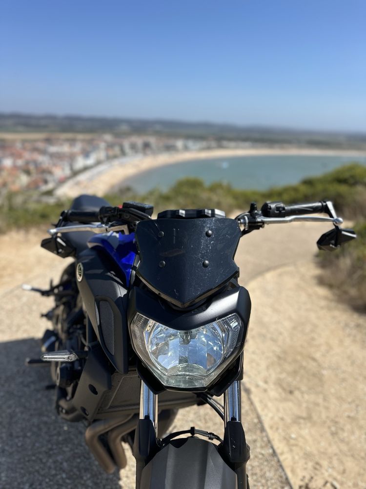 Yamaha Mt07 35kw “deslimitada e full extras”