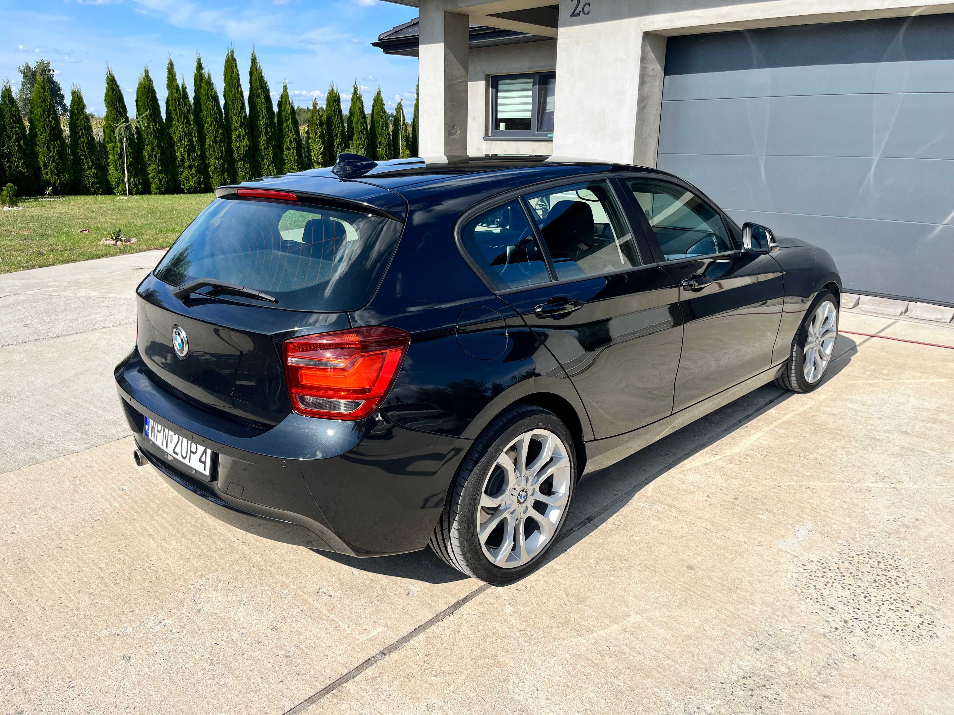 BMW seria 1 F20 2.0D 136KM B47 2011 BI-XENON duża NAVI STAN BDB alu 18