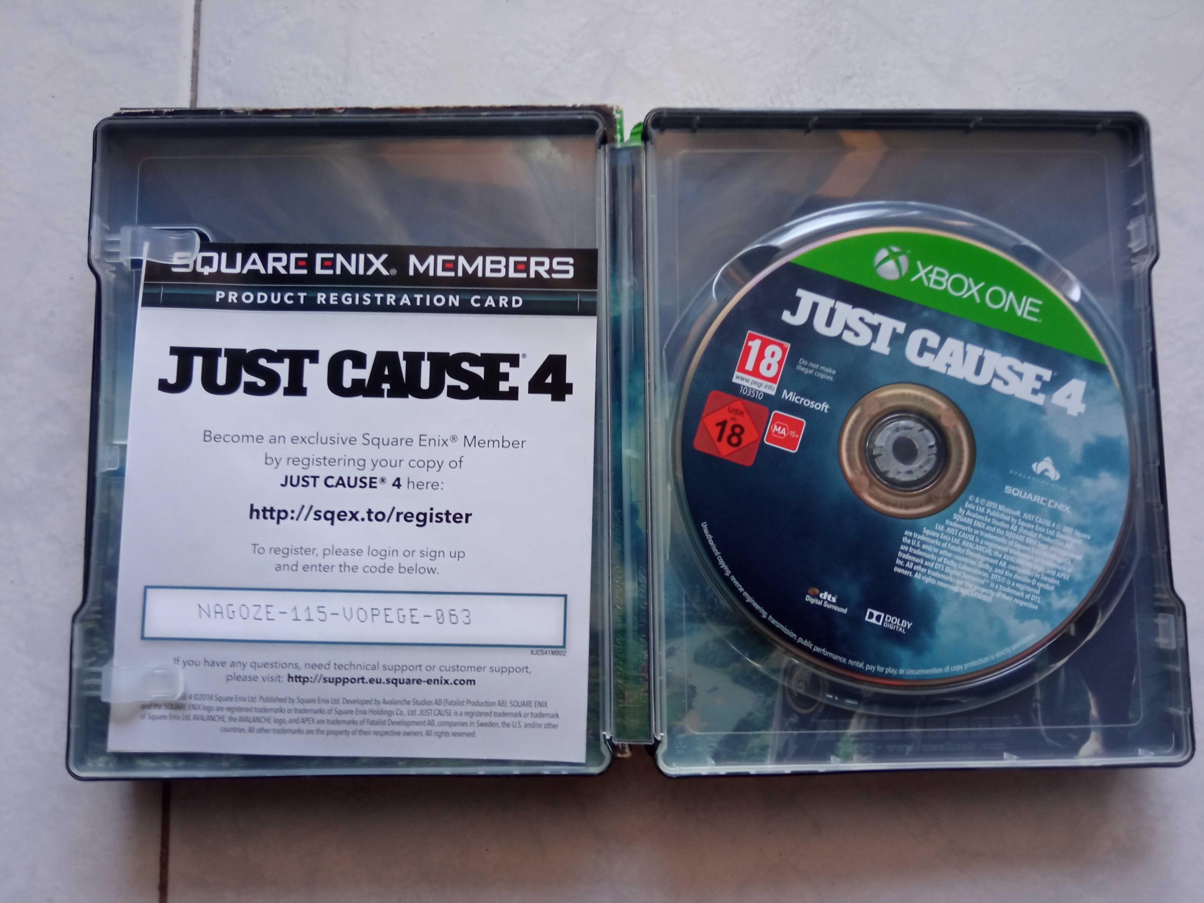 Jogo X-BOX ONE Just Cause 4