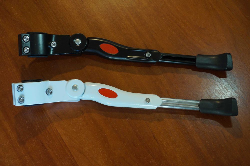 Підніжка лапка велосипедна з регулюванням, подножка