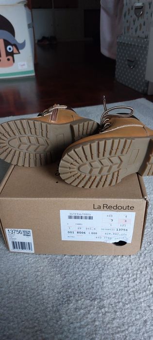 Botas criança com pêlo interior tam 26