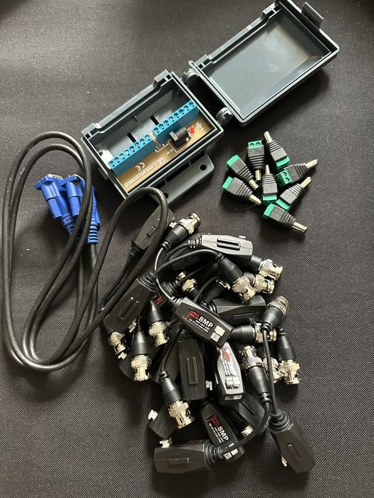 Zestaw kamer do monitoringu 8 sztuk