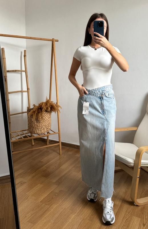 Крутезна довга  спідниця юбка ZARA