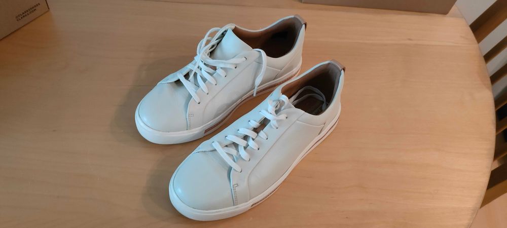 Buty damskie skórzane Clarks rozm. 39,5