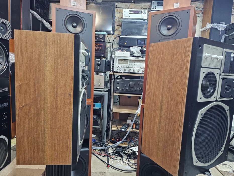 Saba professional 1300 немецкая акустика НЧ30см Закрытый ящик ШПОН Дуб