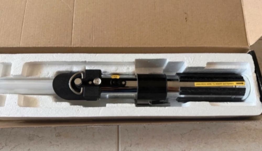 Light saber Star Wars Darth Vader Force FX MR Master réplica 2003