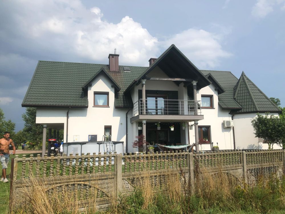 Malowanie dachu dachow mycie dachu kostki czyszczenie 2025