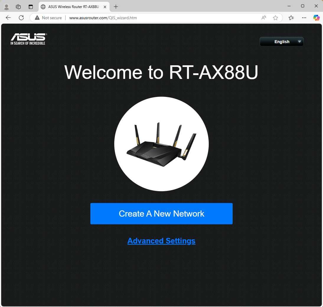 Router ASUS RT-AX88U  AX6000 WIFI6