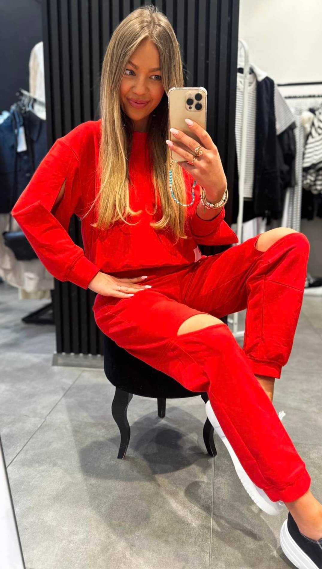 SML KOLORY Dres damski komplet By o la la