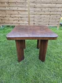 Stół drewniany mahoniowy 90x90x73