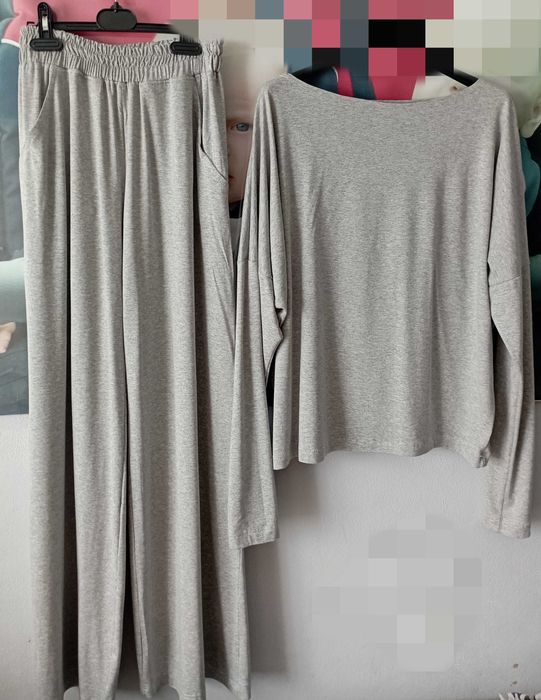 Komplet damski z jerseyu