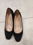 buty czarne zamsz Peter Kaiser r.37,5 (4/5)