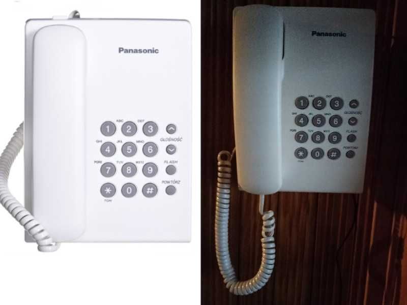 Telefon Stacjonarny Analogowy na kablu Prosty w Obsłudze NOWY