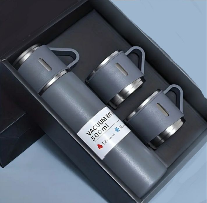 Термос з двома кружками на 500 мл