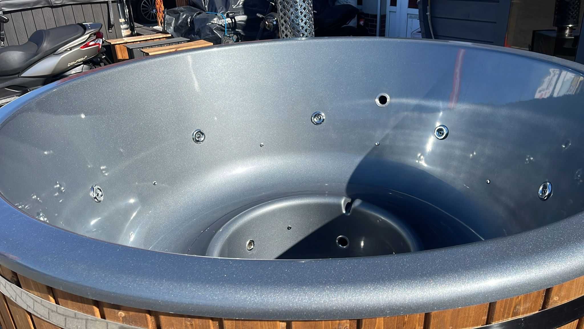 Balia bania jacuzzi termo pokrowiec z filtrem 4-6 osób