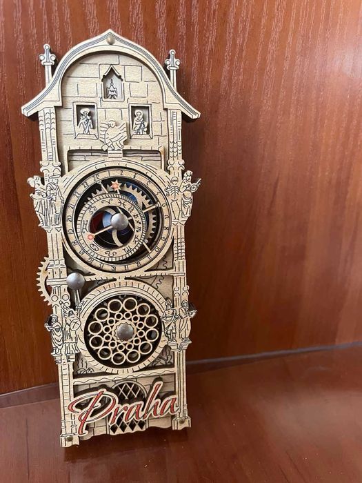 Магнит на холодильник Прага + подарок Новый