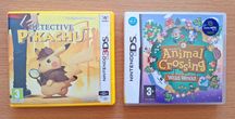 Animal Crossing Wild World & Detective Pikachu (Nintendo DS & 3DS)