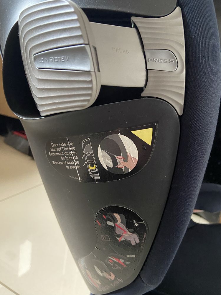 Cybex solution s-fix isofix fotelik 15-36kg granatowy navy