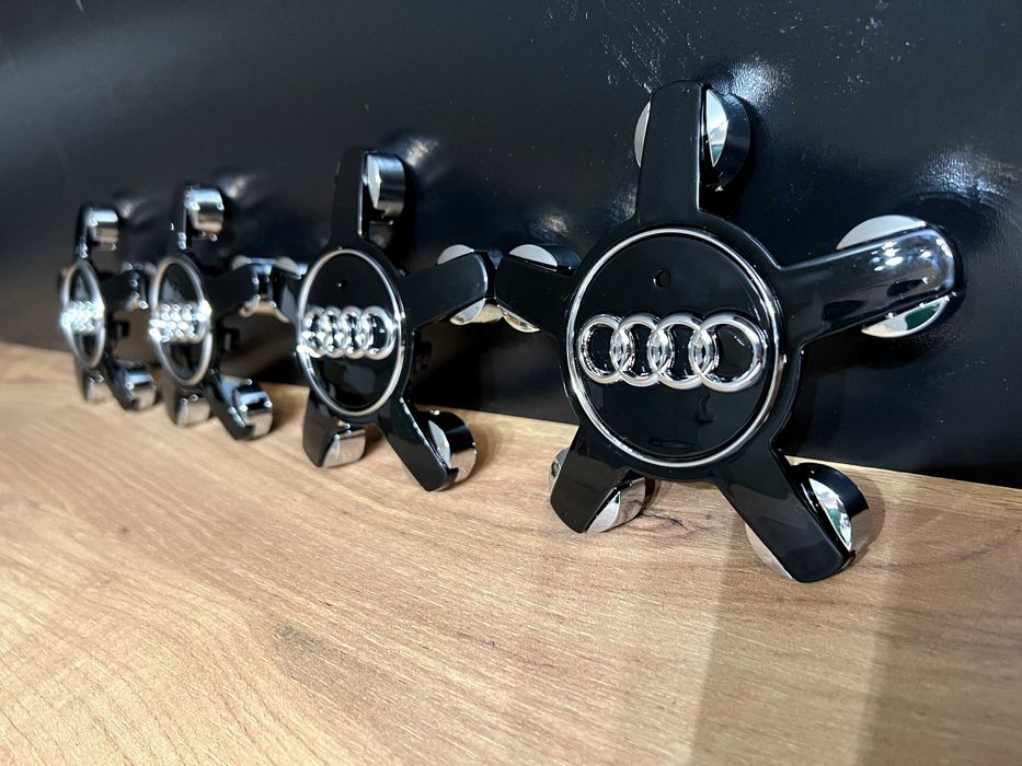 Dekielki kołpaczki do felg aluminiowych AUDI 135mm Oryginał^ pająki