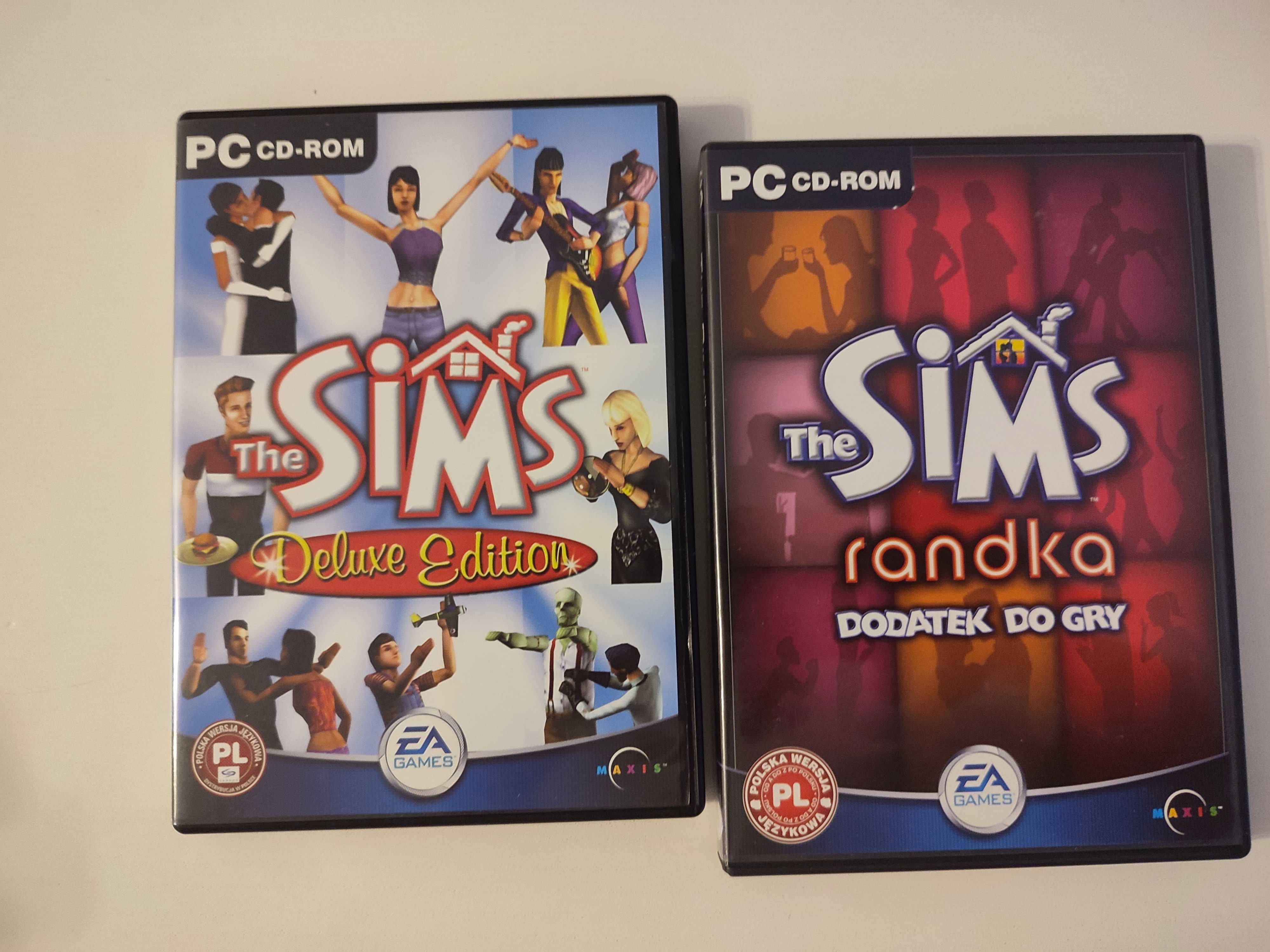 The Sims Deluxe & Randka - gra pc retro