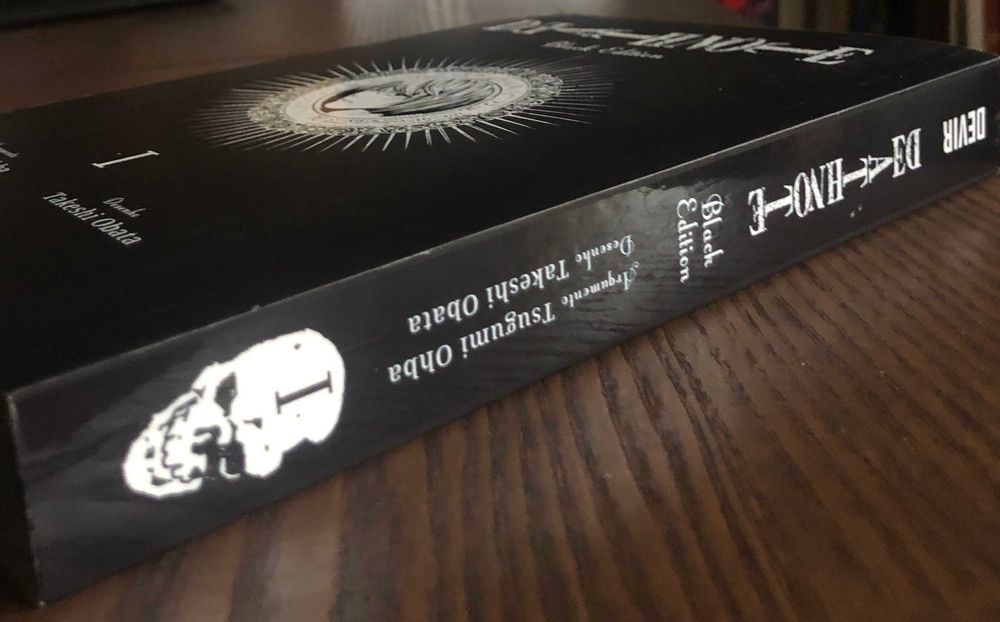 Livro Death Note Black Edition da Devir Vol I