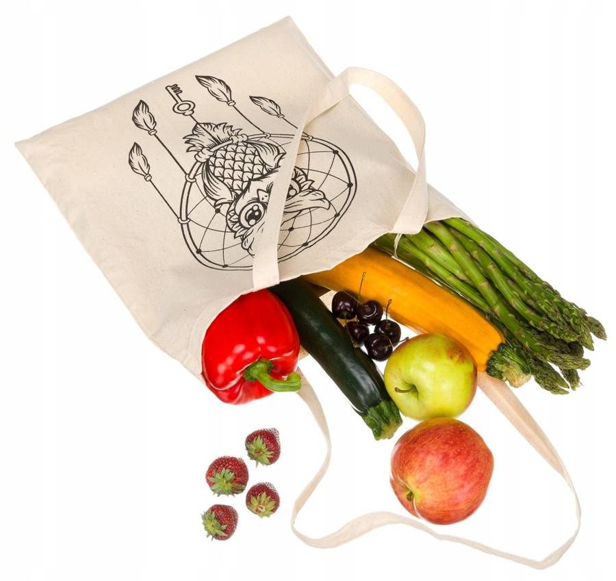 bawełniana torba typu shopper bag