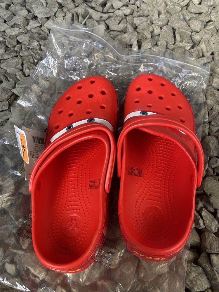 Crocs mcqueen крокси маквін