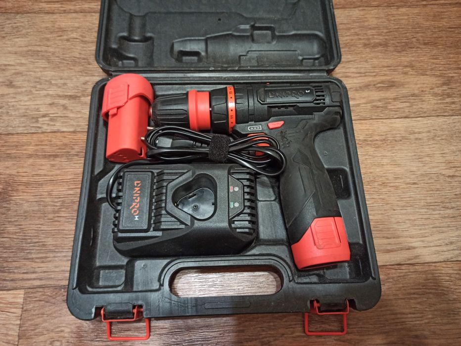 Акумуляторна дриль-шуруповерт Dnipro-M CD-120HQ