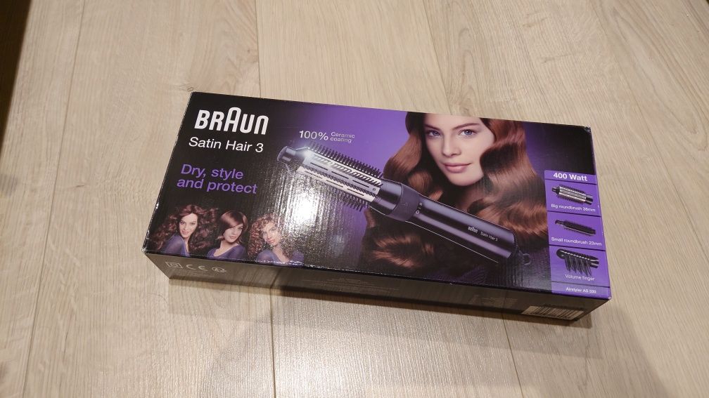 Lokówko-suszarka Braun Satin Hair 3 AS330 - nowa!