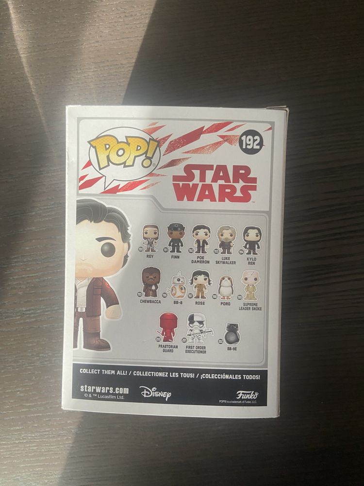 Funko pop poe dameron 192