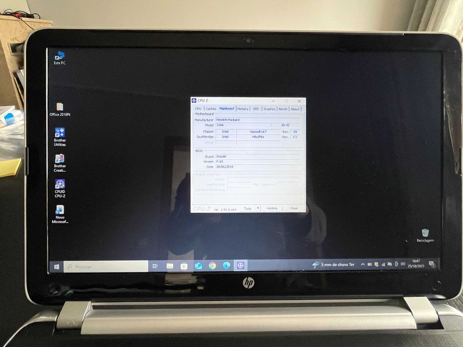 Portatil HP Pavilion 15-n206sp | i7 8GB |120GB SSD |Win10 Bateria Nova