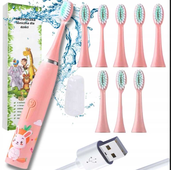 szczoteczka do zębów dla dziewczynki szczoteczka soniczna elektryczna