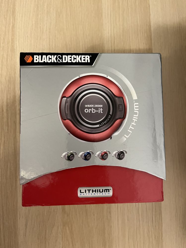 odkurzacz akumulatorowy BLACK&DECKER ORB-IT.