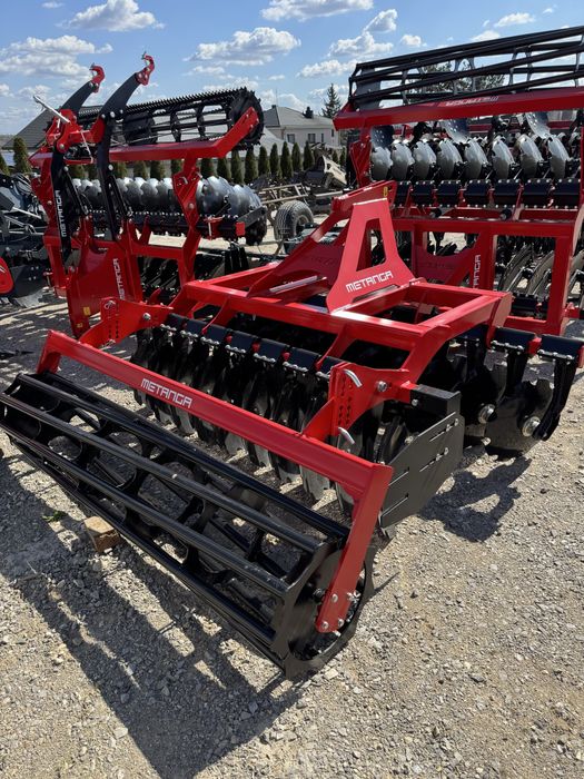 Brona talerzowa talerzówka Metanga MiniBT 1,6 1,8 2,0 2,2 2,5 2,7 3,0m