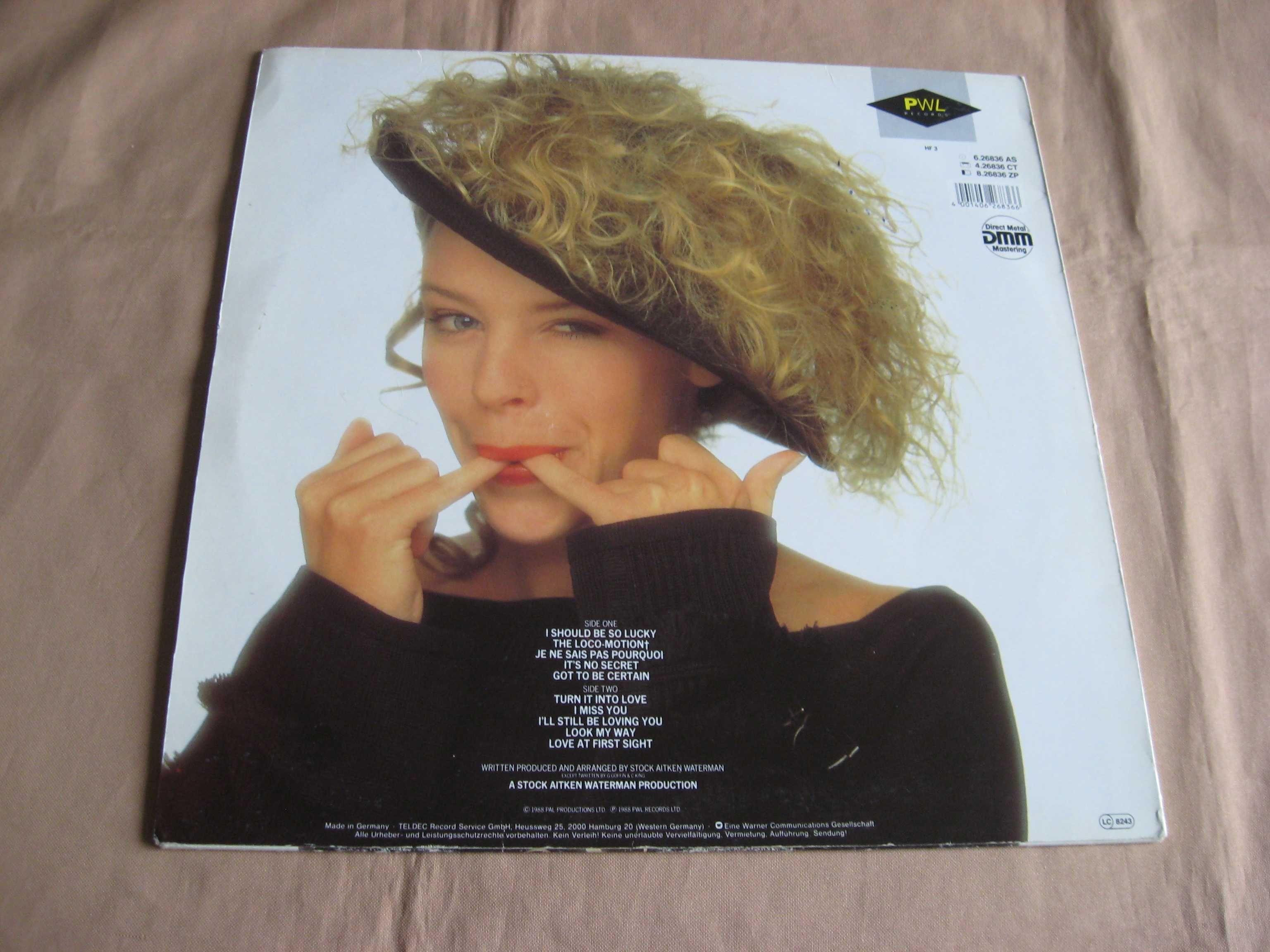 Пластинка виниловая Kylie Minogue " Kylie  " 1988 Germany