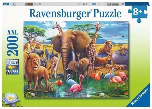 Puzzle Xxl 200 Dzikie Zwierzęta, Ravensburger