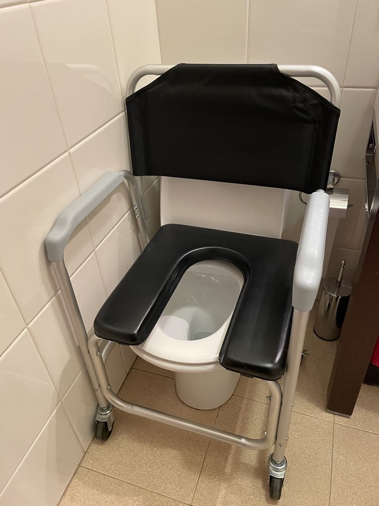 Cadeira sanitaria como nova