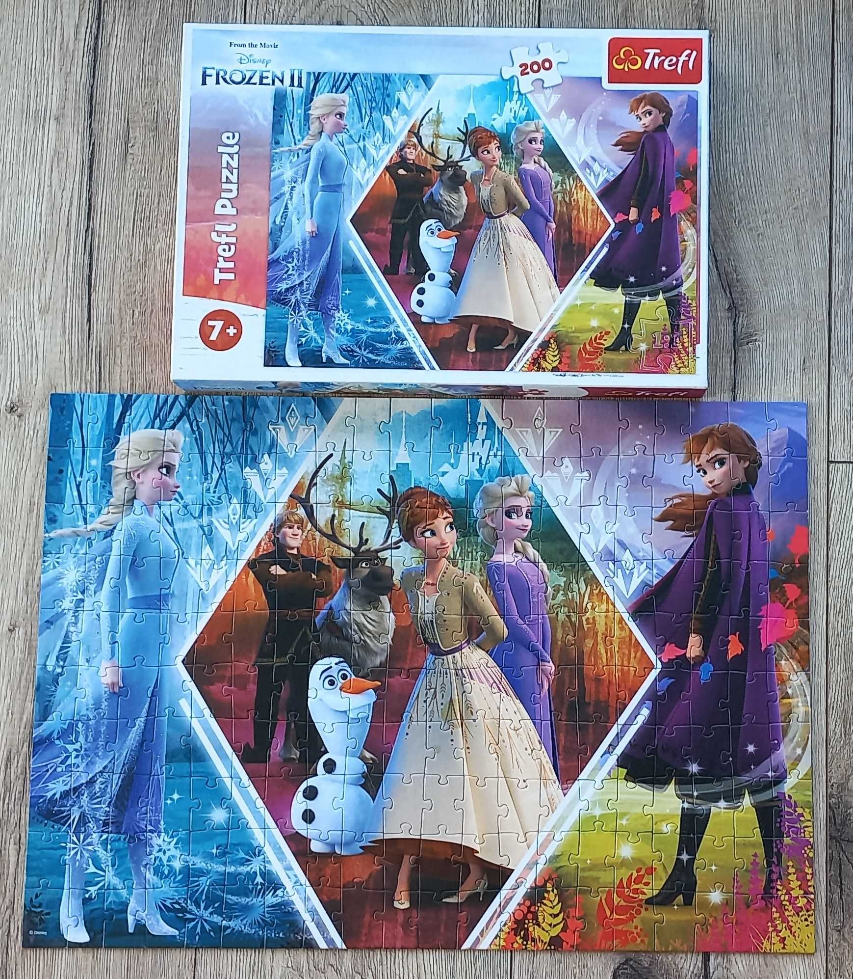 Puzzle Trefl Kraina Lodu Elsa Frozen 200 7+