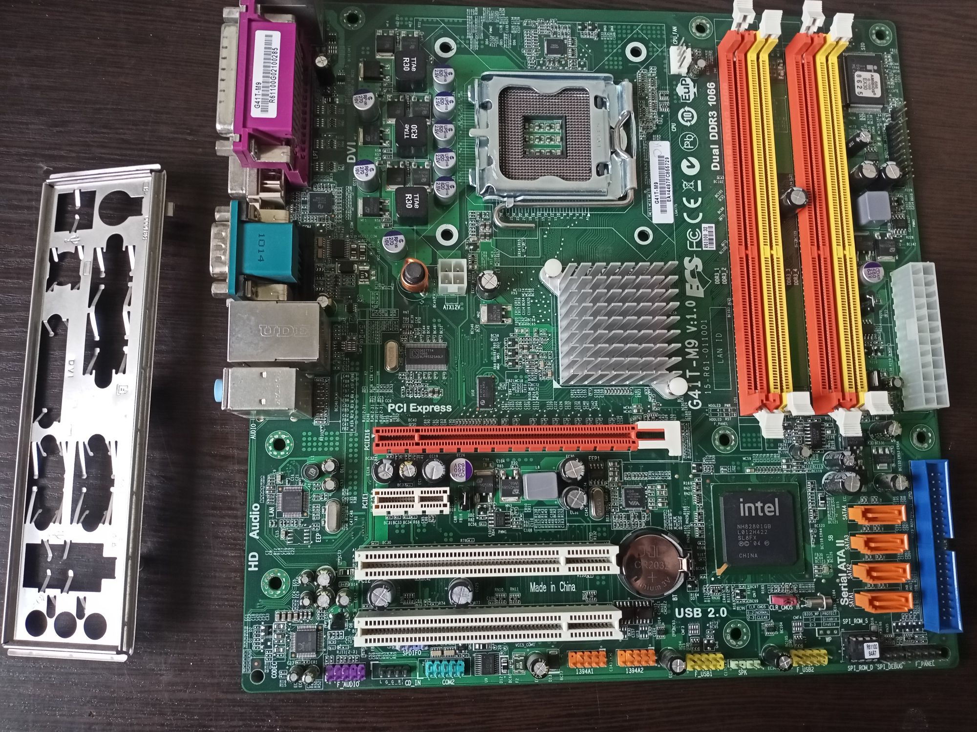 Материнська плата Elitegroup ECS G41T-M9 v1.0 s775 DDR3