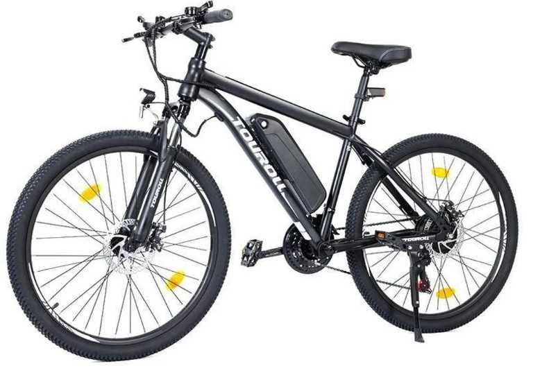Bicicleta Elétrica Mtb TOUROLL U1 29 250W Shimano 21Velocidades